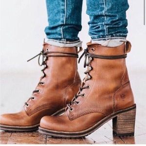 ISO of Frye Karen saddle brown leather boots
